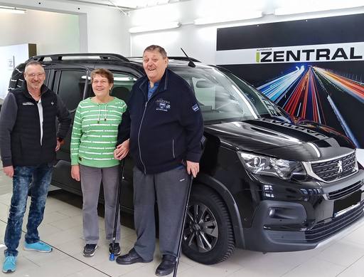 Bild: März 2026: Herzlichen Glückwunsch Familie Franke zu ihrem neuen Auto.
