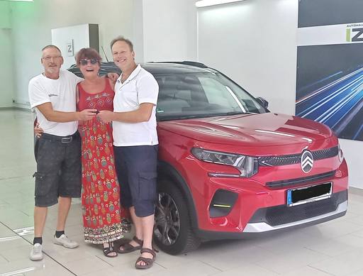 Bild: Juni 2026: Herzlichen Glückwunsch Familie Martin zu Eurem neuen Auto.
