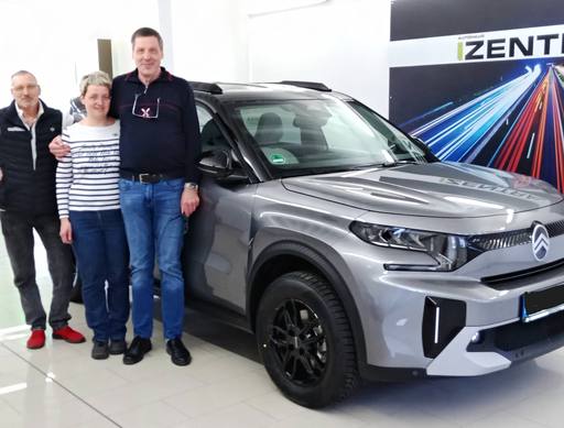 Bild: Februar 2026: Herzlichen Glückwunsch Familie Reißig zu Ihrem neuen Auto.
