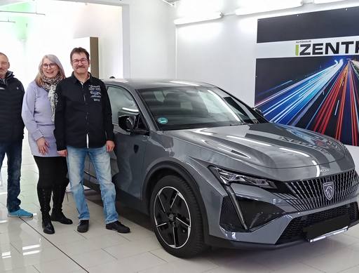 Bild: März 2026: Herzlichen Glückwunsch Familie Unger zu Ihrem neuen Auto.
